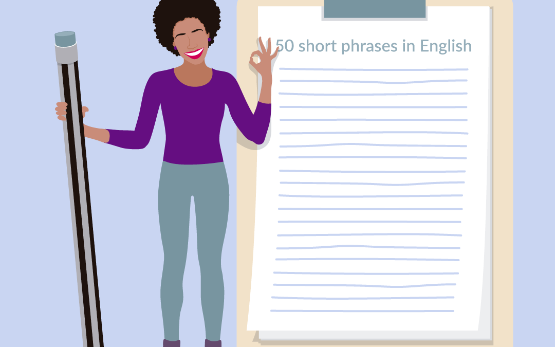 50 frases cortas en inglés